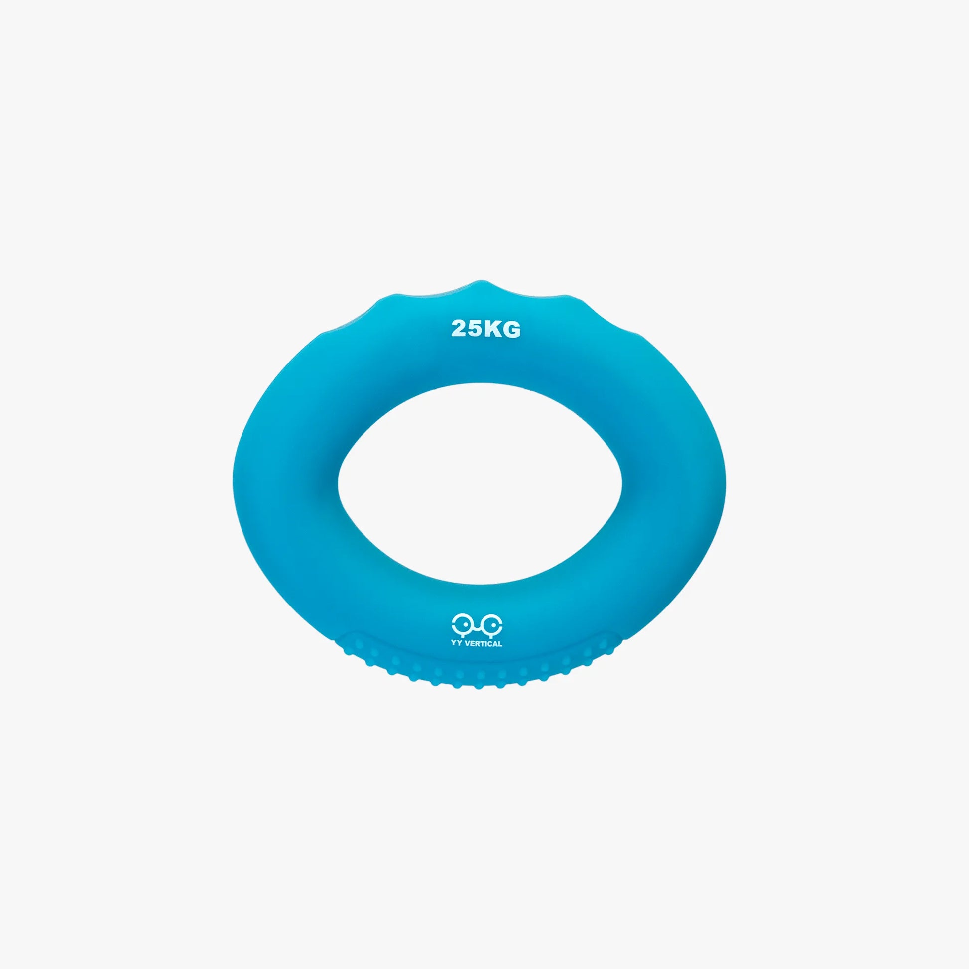 Packshot of the Climbing Ring warm-up accessory, blue, 25kg resistance, from YY Vertical