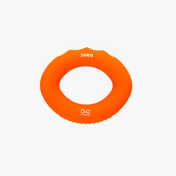 Packshot of the Climbing Ring Orange warm-up accessory, 30kg resistance, from YY Vertical