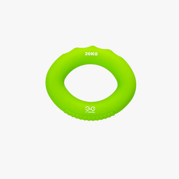 Packshot of the Climbing Ring Green warm-up accessory, resistance 20kg, from YY Vertical