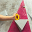 Utilisation de l'anneau d'échauffement Climbing Ring jaune de YY Vertical pour l'escalade