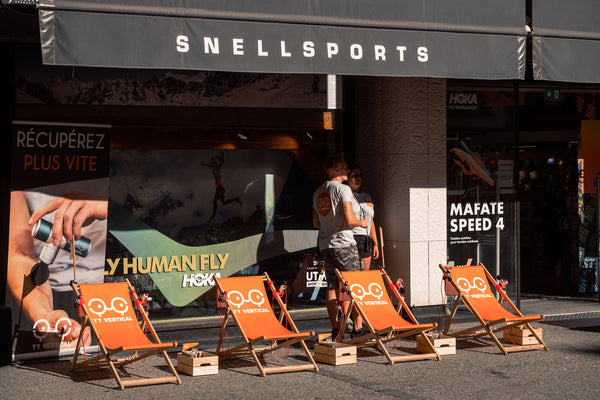 Das SHOCK-Sortiment in Chamonix
