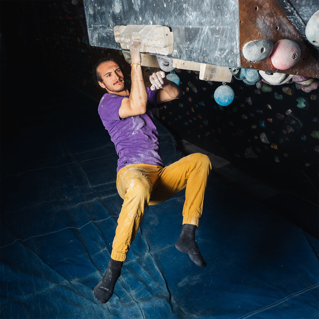 VerticalBoard Per Arrampicata - Tavola Con 15 Prese In Legno - Per Allenamento Forza E Resistenza - Foto 9