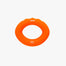 Packshot of the Climbing Ring Orange warm-up accessory, 30kg resistance, from YY Vertical