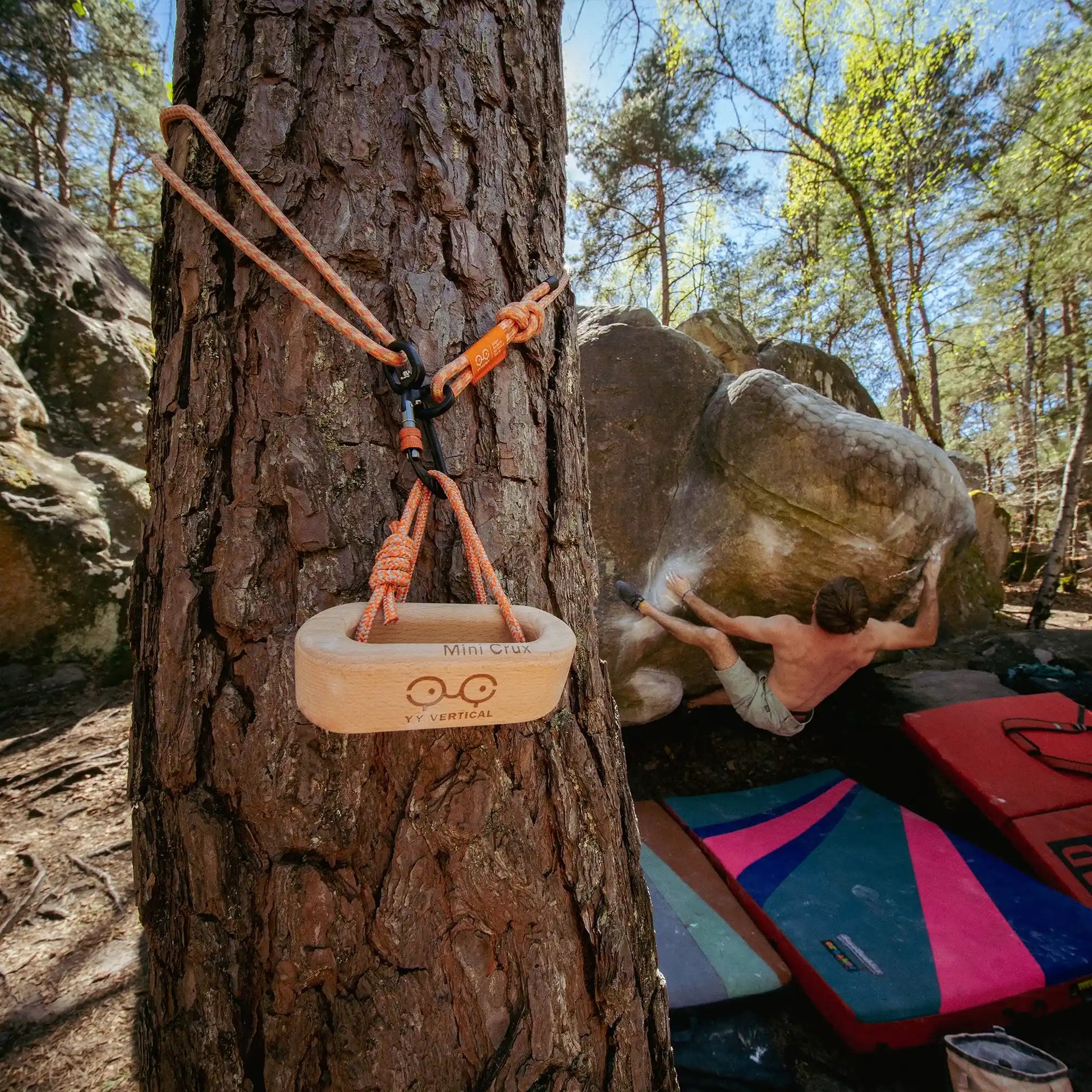 Le Mini Crux - Finger apparatus - training, warm-up and no-hang
