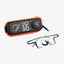 Photo packshot des lunettes d'assurage Classic Saphir YY Vertical et de leur étui