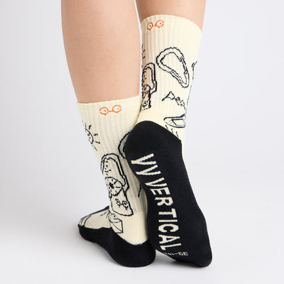 Climber Doodle Socken