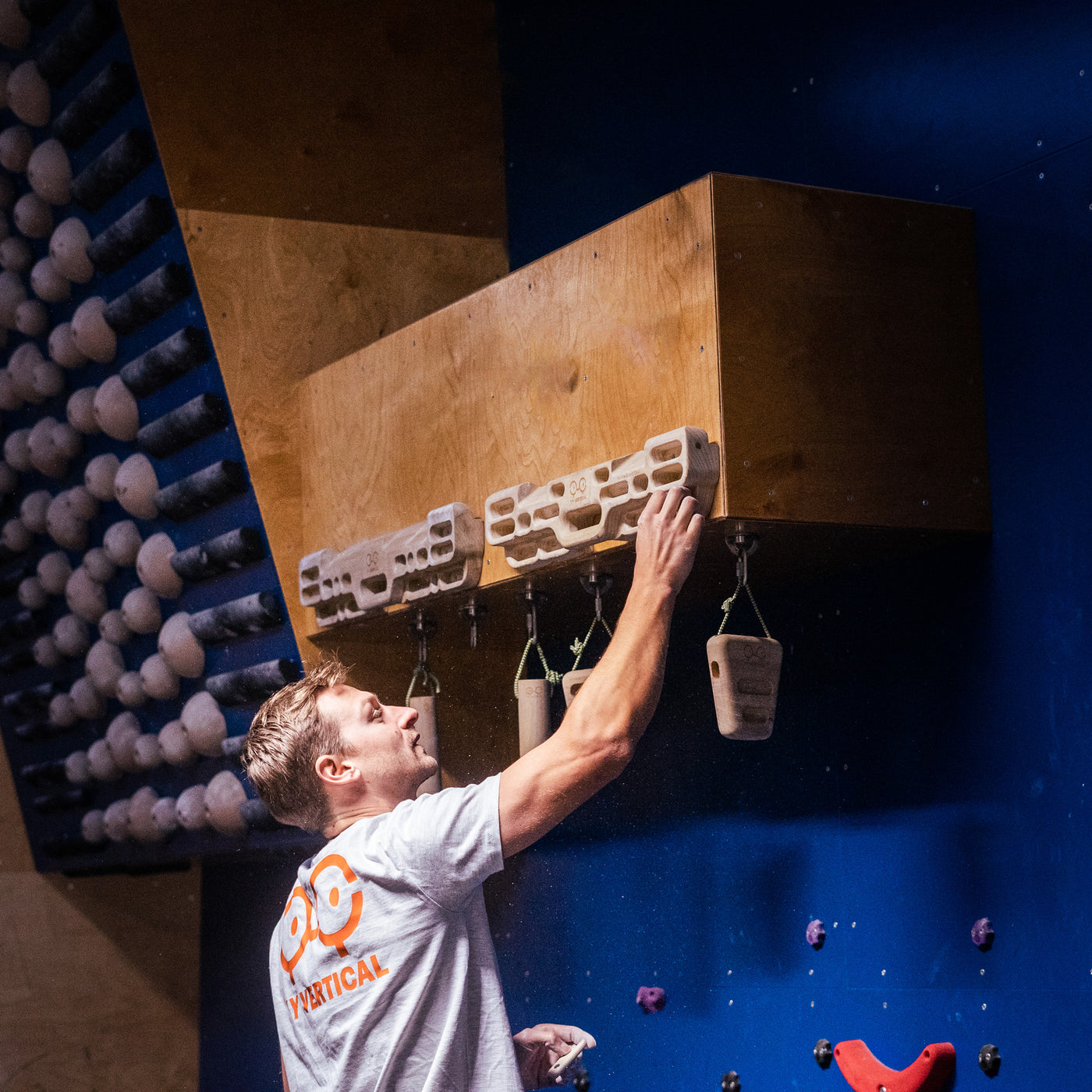 VerticalBoard One Climbing Training Hangboard Holds Handle YY VerticalBoard One Climbing Training Hangboard Holds Handle YY