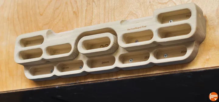 The new VerticalBoard climbing hangboards range