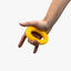 Packshot of Climbing Ring Yellow, 15kg resistance, from YY Vertical