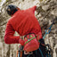 Using the Lobster chalk bag for outdoor route climbing