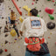 Using the Lobster chalk bag for indoor route climbing